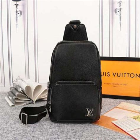 louis vuitton bags mens black|louis vuitton chest bag men.